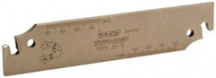 Iscar - 1.26" Blade Height, 0.157" Blade Width, 5-29/32" OAL, Neutral Cut, Single End Indexable Cut-Off Blade - TGFH Blade, Tang-Grip Series - Americas Industrial Supply