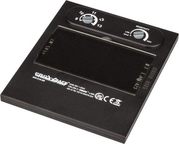 PRO-SAFE - 4.6" Wide x 5.35" High, Auto-Darkening Lens - 0.47" Thick, Clear - Americas Industrial Supply