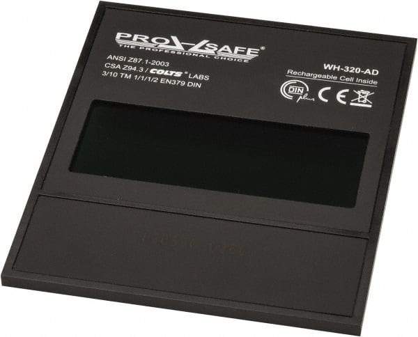 PRO-SAFE - 4.6" Wide x 5.35" High, Auto-Darkening Lens - 0.47" Thick, Clear - Americas Industrial Supply