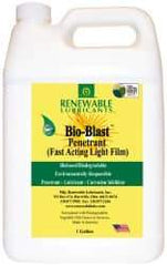 Renewable Lubricants - 1 Gal Bottle Thin Oily Film Penetrant/Lubricant - -22°F to 208°F - Americas Industrial Supply