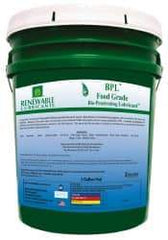 Renewable Lubricants - 5 Gal Pail Thin Oily Film Penetrant/Lubricant - 0°F to 280°F, Food Grade - Americas Industrial Supply