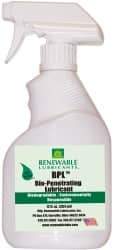 Renewable Lubricants - 12 oz Spray Bottle Thin Oily Film Penetrant/Lubricant - -22°F to 295°F - Americas Industrial Supply