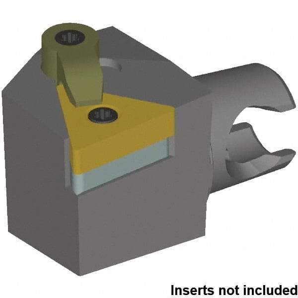 Kennametal - Left Hand Cut, Size KM25, TN..160408/TN..332 Insert Compatiblity, Modular Turning & Profiling Cutting Unit Head - 16mm Ctr to Cutting Edge, 30mm Head Length - Americas Industrial Supply