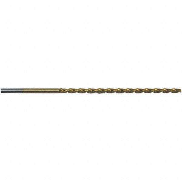 Guhring - 1/8" 2-Flute High Speed Steel Extra Length Drill Bit - Americas Industrial Supply