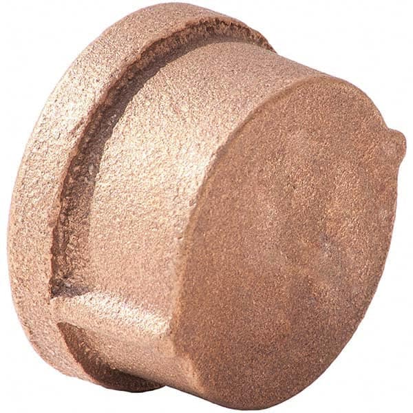 Merit Brass - Brass & Chrome Pipe Fittings Type: Cap Fitting Size: 3 - Americas Industrial Supply
