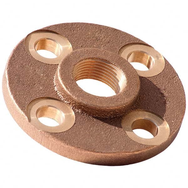 Merit Brass - Brass & Chrome Plated Flanges Style: Companion Pipe Size: 4 (Inch) - Americas Industrial Supply