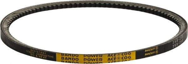 Bando - Section 3VX, 3/8" Wide, 41" Outside Length, V-Belt - Rubber Compound, Black, Narrow Cogged, No. 3VX400 - Americas Industrial Supply