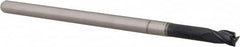 Accupro - 1/8", 0.187" LOC, 1/8" Shank Diam, 2-1/2" OAL, 3 Flute, Solid Carbide Square End Mill - Single End, AlTiN Finish, Spiral Flute, 30° Helix, Centercutting, Right Hand Cut, Right Hand Flute, Series Miniature - Americas Industrial Supply