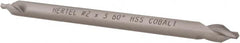 Hertel - #2 Plain Cut 60° Incl Angle Cobalt Combo Drill & Countersink - Americas Industrial Supply