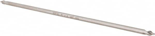 Hertel - #1 Plain Cut 60° Incl Angle High Speed Steel Combo Drill & Countersink - Americas Industrial Supply