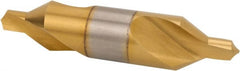 Hertel - #8 Plain Cut 60° Incl Angle High Speed Steel Combo Drill & Countersink - Americas Industrial Supply