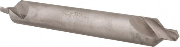 Hertel - #8 Plain Cut 82° Incl Angle High Speed Steel Combo Drill & Countersink - Americas Industrial Supply