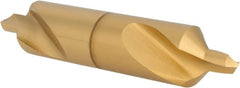 Hertel - #7 Plain Cut 90° Incl Angle High Speed Steel Combo Drill & Countersink - Americas Industrial Supply