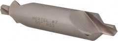 Hertel - #7 Plain Cut 90° Incl Angle High Speed Steel Combo Drill & Countersink - Americas Industrial Supply