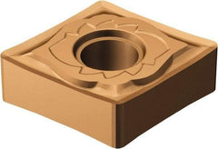 Sandvik Coromant - CNGG43.3 SGF Grade 1115 Carbide Turning Insert - TiAlN/AlCr2O3 Finish, 80° Diamond, 1/2" Inscr Circle, 3/16" Thick, 0.0992mm Corner Radius - Americas Industrial Supply