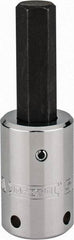Proto - 1/2" Drive, 5/8" Hex Bit Socket - 4" OAL, 2" Bit Length, Tethered - Americas Industrial Supply