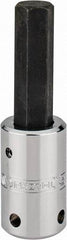 Proto - 1/2" Drive, 9/16" Hex Bit Socket - 3-5/8" OAL, 1-7/8" Bit Length, Tethered - Americas Industrial Supply