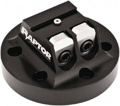 Raptor Workholding - 3/4" Jaw Width, 2" High x 4.33" Wide Dovetail Vise - For Use with 4 & 5 Axis Workholding Systems - Americas Industrial Supply