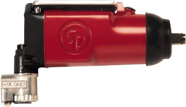 Chicago Pneumatic - 3/8" Drive, 9,500 RPM, 90 Ft/Lb Torque Impact Wrench - Butterfly Handle, 1,400 IPM, 13 CFM, 90 psi, 1/4" NPT Inlet - Americas Industrial Supply