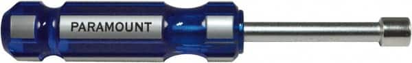 Paramount - 10mm Solid Shaft Nutdriver - Color Coded Handle, 7-1/8" OAL - Americas Industrial Supply