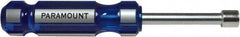 Paramount - 10mm Solid Shaft Nutdriver - Color Coded Handle, 7-1/8" OAL - Americas Industrial Supply