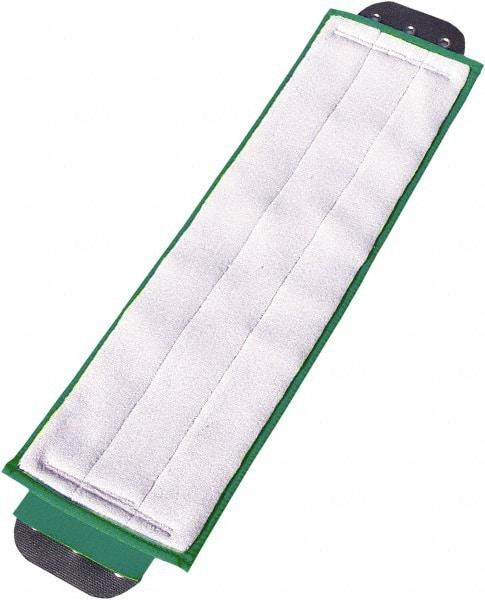 Unger - Green Head Band, Large Microfiber Loop End Mop Head - Quick Change Connection - Americas Industrial Supply