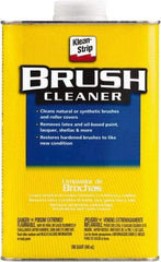 Klean-Strip - 1 Qt Brush Cleaner - 24 gL VOC Content, Comes in Metal Can - Americas Industrial Supply