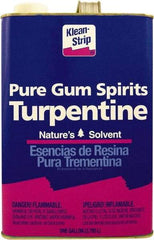 Klean-Strip - 1 Gal Turpentine - 859 gL VOC Content, Comes in Metal Can - Americas Industrial Supply