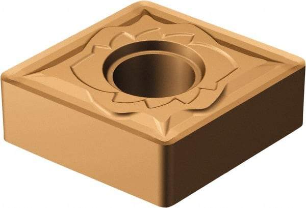 Sandvik Coromant - CNMG432 SMR Grade 1125 Carbide Turning Insert - TiAlN/AlCr2O3 Finish, 80° Diamond, 1/2" Inscr Circle, 3/16" Thick, 1/32" Corner Radius - Americas Industrial Supply
