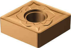 Sandvik Coromant - CNMG432 SMR Grade 1125 Carbide Turning Insert - TiAlN/AlCr2O3 Finish, 80° Diamond, 1/2" Inscr Circle, 3/16" Thick, 1/32" Corner Radius - Americas Industrial Supply