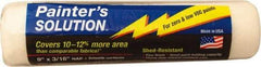 Wooster Brush - 3/16" Nap, 9" Wide Paint Roller Cover - Smooth Texture, Woven - Americas Industrial Supply