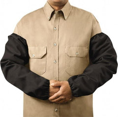 Steiner - Size Universal, Black Cotton Sleeve - 23" Long Sleeve, Elastic Opening at Both Ends - Americas Industrial Supply