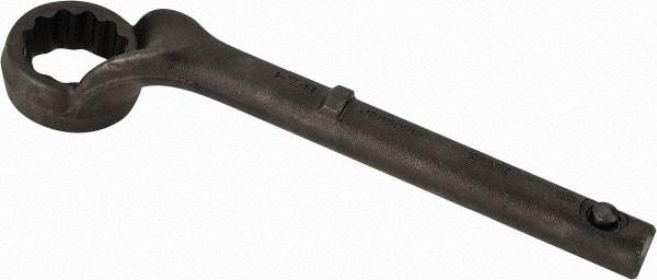 Proto - 1-7/8" 12 Point Pull Wrench - Single End, 13-9/32" OAL, Steel, Black Finish - Americas Industrial Supply