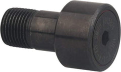 Accurate Bushing - 3-1/2" Roller Diam x 2" Width, 1-3/4" Stud Diam x 2-3/4" Length, Sealed Heavy Stud Cam Follower with Hex - Carbon Steel, 1-3/8" Thread Length, 1-3/4-12 Thread, 4-3/4" OAL, 29,660 Lb Dynamic Cap - Americas Industrial Supply