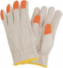MCR Safety - Size 2XL General Protection Work Gloves - For Work & Driver, Uncoated, Natural, Paired - Americas Industrial Supply