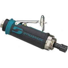 Dynabrade - 1/4 Inch Collet, 0.4 hp, 30,000 RPM Compact Router Motor - 1/4 NPT Inlet, 90 psi Air Pressure, 23 CFM - Americas Industrial Supply