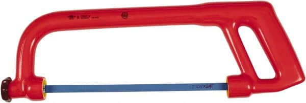 Wiha - 12" Hacksaw - 3-13/32" Throat Depth, Insulated Handle - Americas Industrial Supply