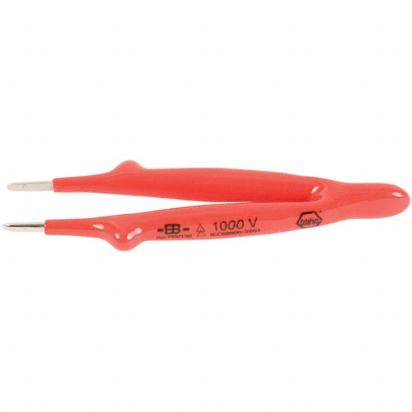 Wiha - Tweezers Type: Insulated Pattern: Straight - Americas Industrial Supply