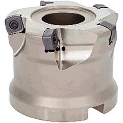 Tungaloy - 5" Cut Diam, 1-1/2" Arbor Hole, Indexable High-Feed Face Mill - Americas Industrial Supply