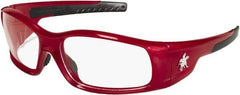 MCR Safety - Clear Lenses, Framed Safety Glasses - Scratch Resistant, Size Universal, Wrap Around - Americas Industrial Supply