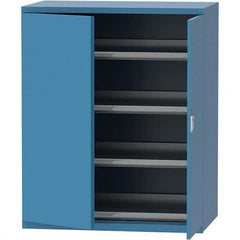 LISTA - 159 Compartment Bright Blue Steel Modular Storage Cabinet - Americas Industrial Supply