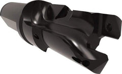 Allied Machine and Engineering - 24 to 26mm Diam, Straight Shank, 25.4mm Body Shank Diam, Combo Chamfer and Countersink Drill - TCMT 110204 Insert, 121.84mm OAL - Americas Industrial Supply