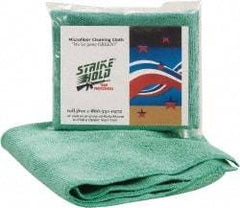 MPH Systems - Reusable Microfiber Wipes - Packet, 16" x 16" Sheet Size, Green - Americas Industrial Supply