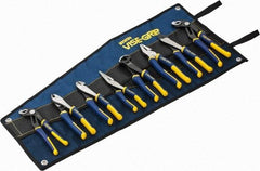 Irwin - 8 Piece Plier Set - Comes in Tool Roll - Americas Industrial Supply