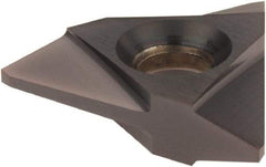 Tool-Flo - TNMC43 Acme Grade AC3R Internal/External On Edge Threading Insert - AlTiN Finish, 10" External TPI, 10" Internal TPI, 1/2" Inscribed Circle, Neutral Cut - Americas Industrial Supply