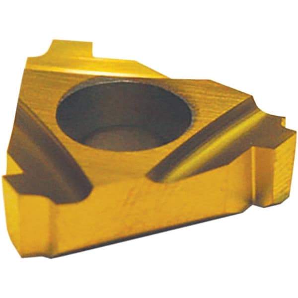 Tool-Flo - 22NR Internal Right Hand 5 API Buttress Laydown Threading Insert - Grade AC50D, AlTiN Coated Carbide - Americas Industrial Supply