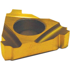 Tool-Flo - 22NR Internal Right Hand 5 API Buttress Laydown Threading Insert - Grade AC50D, AlTiN Coated Carbide - Americas Industrial Supply