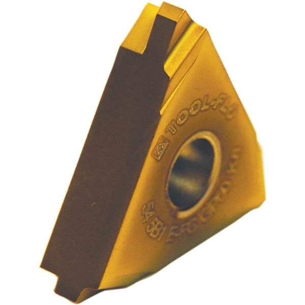 Tool-Flo - TNMA54 API Buttress Grade AC50D Internal On Edge Threading Insert - AlTiN Finish, 5" Internal TPI, 5/8" Inscribed Circle, Neutral Cut - Americas Industrial Supply