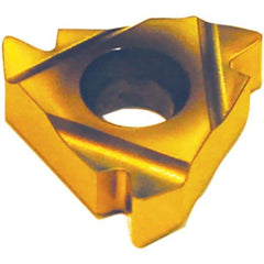 Tool-Flo - 22NR Internal Right Hand 8 API Round Laydown Threading Insert - Grade AC50D, AlTiN Coated Carbide - Americas Industrial Supply