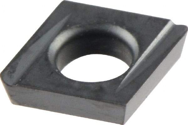 Kennametal - CDHH1.20.61 Grade KCU10 Carbide Turning Insert - AlTiN Finish, 80° Diamond, 5/32" Inscr Circle, 0.04 Thick, 1/64" Corner Radius - Americas Industrial Supply
